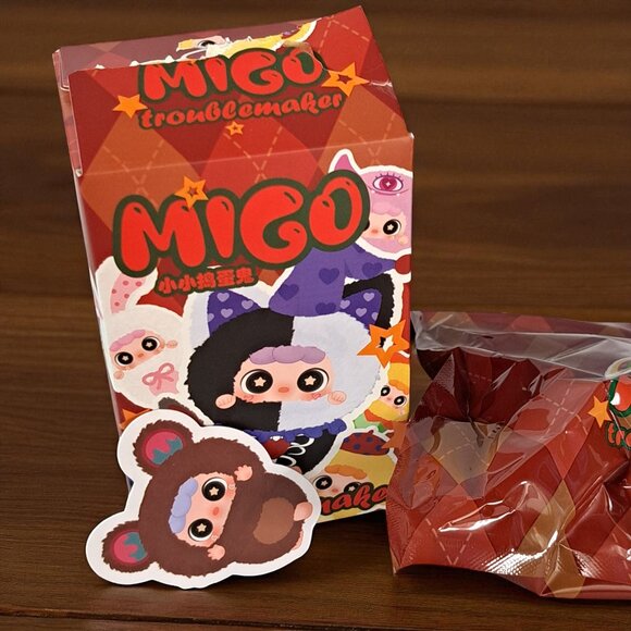 Migo-Little Troublemaker Plush Series (Baby Three, Confirmed Escape Little Bear - Picture 2 of 13